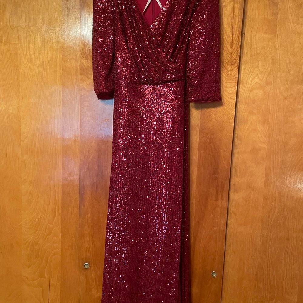Oleg Cassini Red Dress